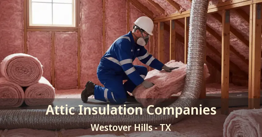 Attic Insulation Companies Westover Hills - TX