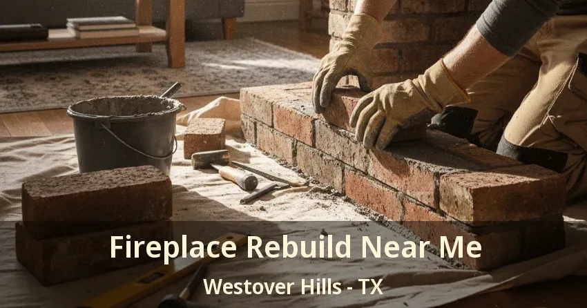 Fireplace Rebuild Near Me Westover Hills - TX